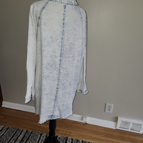 Promesa Blue and white Women's Dress or tunic - Picture 2 of 4